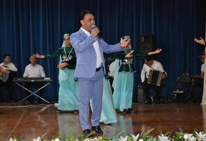 Şəmkirdə Səməd Vurğunun 120 illik yubileyi münasibətilə tədbir keçirildi - FOTO