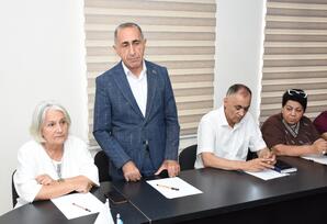 Qaradağ rayonunda müharibə və faciələrlə bağlı fəaliyyət göstərən QHT rəhbərləri ilə görüş keçirilib