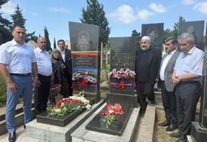 Sabunçu rayonunda şəhidlərin anım tədbiri keçirilib - FOTOLAR