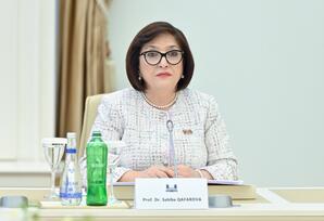 Milli Məclisin sədri Sahibə Qafarova Çin Kommunist Partiyasının nümayəndə heyəti ilə görüşüb