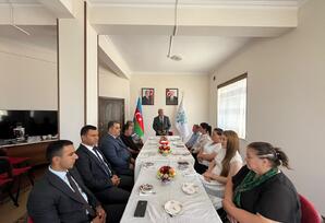 YAP Ordubad rayon təşkilatında ərazi partiya təşkilatı sədrlərinin yubileyləri qeyd edilib - FOTO