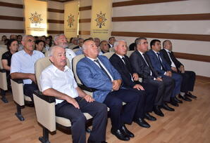 YAP Ağstafa rayon təşkilatının yaradılmasının 33-cü ildönümü münasibətilə tədbir keçirilib - FOTO