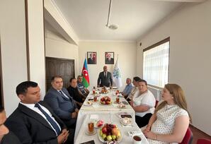 YAP Ordubad rayon təşkilatında ərazi partiya təşkilatı sədrlərinin yubileyləri qeyd edilib - FOTO