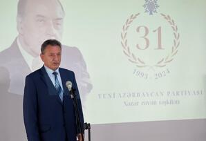 Dövləti başçısının rəhbərlik etdiyi partiya cəmiyyətdə böyük inam və etimada sahibdir - FOTO