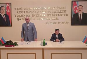 YAP Qazax rayon təşkilatının yaradılmasının 33 illiyi münasibətilə tədbir keçirilib