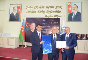 Yeni Azərbaycan Partiyası Tərtər Rayon Təşkilatının yaradılmasının 33-cü ildönümü qeyd olunub - FOTO