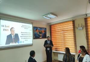 "Müstəqilliyə aparan yol: Heydər Əliyev irsi" adlı tədbir keçirilib - FOTO
