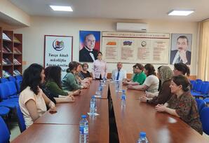 YAP Qusar rayon təşkilatı ərazi partiya təşkilatlarının hesabat seçki yığıncaqları davam edir - FOTO