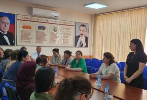 YAP Qusar rayon təşkilatı ərazi partiya təşkilatlarının hesabat seçki yığıncaqları davam edir - FOTO