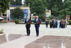 Tovuzda Yeni Azərbaycan Partiyası Tovuz rayon təşkilatının yaradılmasının 33 illiyi qeyd olunub - FOTO