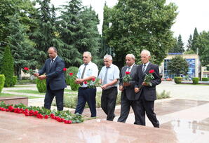 Tovuzda Yeni Azərbaycan Partiyası Tovuz rayon təşkilatının yaradılmasının 33 illiyi qeyd olunub - FOTO
