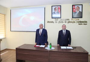 Tovuzda Yeni Azərbaycan Partiyası Tovuz rayon təşkilatının yaradılmasının 33 illiyi qeyd olunub - FOTO