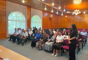 YAP Masallı rayon təşkilatı Boradigah qəsəbəsində partiya fəalları ilə görüş keçirib - FOTO