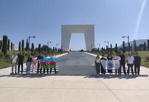 YAP Naftalan şəhər təşklilatı Qarabağ iqtisadi rayonuna səfər təşkil edib - FOTO