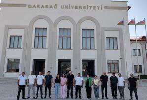 YAP Naftalan şəhər təşklilatı Qarabağ iqtisadi rayonuna səfər təşkil edib - FOTO