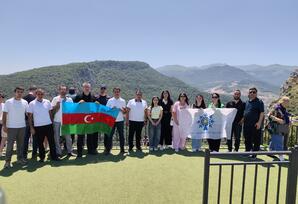 YAP Naftalan şəhər təşklilatı Qarabağ iqtisadi rayonuna səfər təşkil edib - FOTO