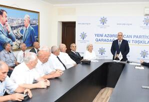 Qaradağ rayonunda ağsaqqallarla görüş keçirilib - ŞƏRH