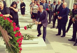 Şəhid Faiq Həsənovun əziz xatirəsi yad olundu -FOTOLAR