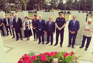 Şəhid Faiq Həsənovun əziz xatirəsi yad olundu -FOTOLAR