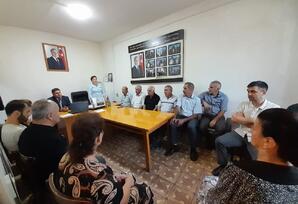 Piral kənd ərazi partiya təşkilatında hesabat-seçki yığıncağı keçirilib - FOTOLAR