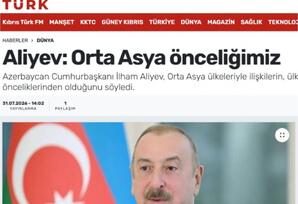 Prezident İlham Əliyevin Qırğızıstana səfəri Türkiyə və Şimali Kipr Türk Cümhuriyyəti mediasının diqqət mərkəzindədir