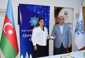 Qaradağ rayonunda gənclərlə görüş keçirilib - FOTOLAR