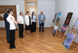 Qaradağ rayonunda gənclərlə görüş keçirilib - FOTOLAR