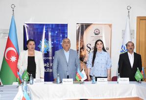 Qaradağ rayonunda gənclərlə görüş keçirilib - FOTOLAR
