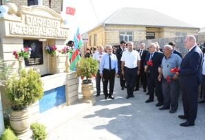 Qaradağ rayonunun Puta qəsəbəsində Şəhid Aslan Əliyevin xatirəsi anılıb