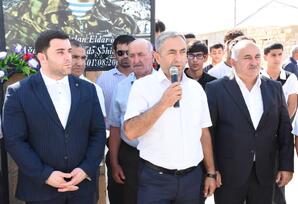 Qaradağ rayonunun Puta qəsəbəsində Şəhid Aslan Əliyevin xatirəsi anılıb