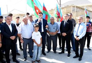 Qaradağ rayonunun Puta qəsəbəsində Şəhid Aslan Əliyevin xatirəsi anılıb