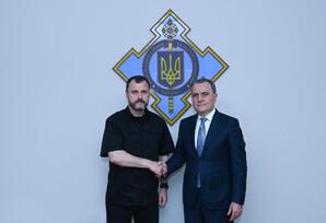 Ceyhun Bayramov İqor Klimenko ilə görüşdü - FOTO