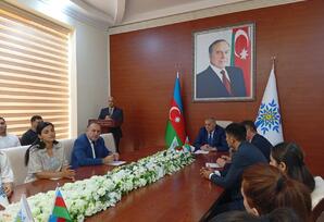 Tərtərdə Beynəlxalq Gənclər Günü münasibətilə tədbir keçirilib - FOTO