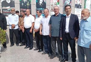 Şəhid Mütəllimzadə Ağacavadın doğum günündə məzarı ziyarət olunub