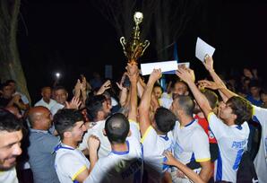 Zəfər şəhidlərinin xatirəsinə həsr olunmuş futbol turniri - FOTO