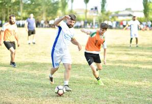 Zəfər şəhidlərinin xatirəsinə həsr olunmuş futbol turniri - FOTO