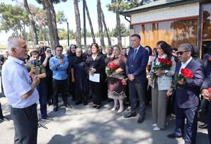 Şəhid kapitan Həmidağa Hüseynzadənin doğum günü qeyd olunub - FOTO