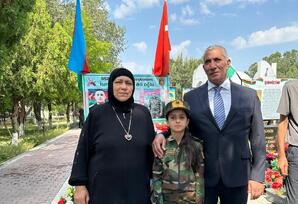 Şərur rayonunda şəhidlərin doğum günləri qeyd olunub - FOTOLAR 