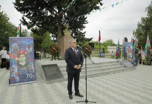 Milli Qəhrəman İsgəndər Aznaurovun 70 illiyi qeyd olunub - ŞƏRH