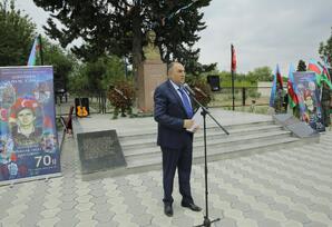 Milli Qəhrəman İsgəndər Aznaurovun 70 illiyi qeyd olunub - ŞƏRH