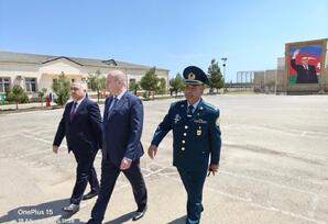 Qaradağda sərhəd qoşunlarının yaranmasının 107-ci ildönümü münasibətilə tədbir keçirilib