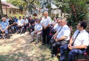 YAP Masallı rayon təşkilatı Təzə Alvadı kəndində partiya fəalları ilə görüş keçirib - FOTO