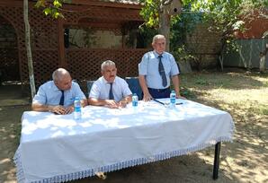 YAP Masallı rayon təşkilatı Təzə Alvadı kəndində partiya fəalları ilə görüş keçirib - FOTO