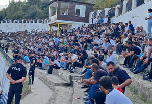 Yaşıl meydanda şəhidlər yad edilib - FOTO