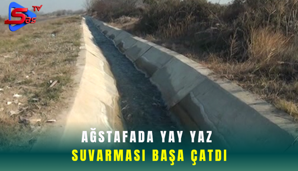 Ağstafada yay yaz suvarması başa çatdı