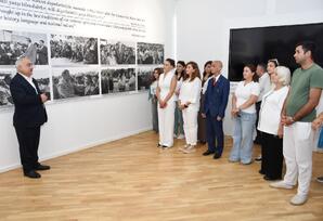 Zəfər yolu ilə - FOTO