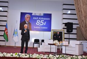 Ağstafada partiya veteranı Akif Abbasovun anadan olmasının 85 illik yubileyi qeyd olunub - FOTOLAR