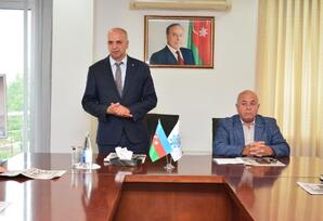 “Mədəniyyət işçiləri” Ərazi Partiya Təşkilatında seçki yığıncağı keçirilib - FOTOLAR