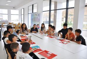 “Azad edilmiş ərazilərdə uşaqların mina təhlükəsi barədə maarifləndirilməsi” - FOTOLAR