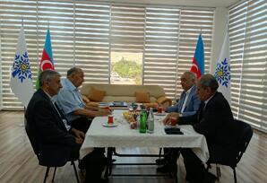 Yeni Azərbaycan Partiyası Qaradağ rayon təşkilatında ağsaqqallarla görüş keçirilib - FOTO